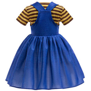 Disfraz Infantil de Minion para Halloween, Vestido a Rayas para Cosplay, Actuaciones y Fiestas - Product Image 4