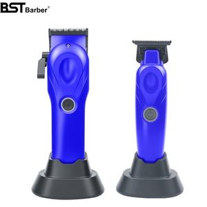 Máquinas <span class=keywords><strong>de</strong></span> Barbería Profesionales Modelo 2025, Recortadoras y Cortadoras <span class=keywords><strong>de</strong></span> Pelo, Combo <span class=keywords><strong>de</strong></span> Recortadora <span class=keywords><strong>para</strong></span> Hombre, Recargable por USB, Cuchilla DLC - Product Image 1