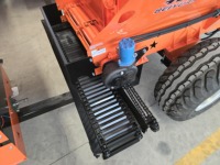 Épandeur de fumier pour vergers et vignobles BEIYUAN, entraîné par tracteur, avec pompe et convoyeur à chaîne arrière pour une fertilisation organique à haute productivité