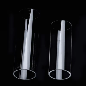 Kuvars üretim kaynağı temizle U viraj kuvars cam tüp veya borosilikat kuvars cam boru - Product Image 4