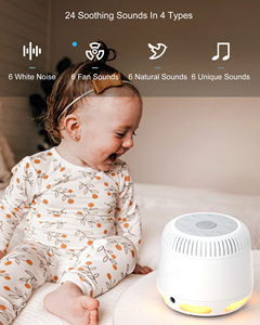 Altavoz Inalámbrico Sin Batería con Luz Nocturna y Máquina de Ruido Blanco para Relajarse - Product Image 5