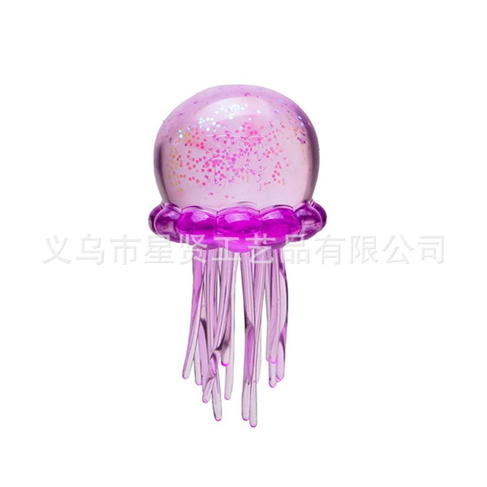 สนุกกับการปั้นแมงกะพรุน [สีม่วง]