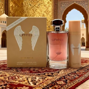 Ensemble cadeau <span class=keywords><strong>de</strong></span> <span class=keywords><strong>parfum</strong></span> arabe Dubai, très vendu, 2 pièces, 80 ml <span class=keywords><strong>de</strong></span> <span class=keywords><strong>parfum</strong></span> et 50 ml <span class=keywords><strong>de</strong></span> spray corporel, longue durée, arabe, pour une utilisation nocturne - Product Image 2