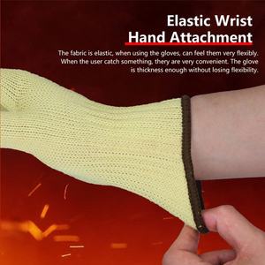Guantes de Seguridad de Trabajo de Fibra de Aramida Pura, Resistentes al Corte y al Fuego, Personalizables, Venta al Por Mayor Directa de Fábrica, Precio Competitivo - Product Image 1