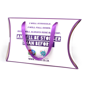 Custom <strong>Cheap</strong> LOGO Printed Cosmetic Bundle Wigs Paper <strong>Pillow</strong> Box Packaging for Hair Extensions With Handle - Product Image 5