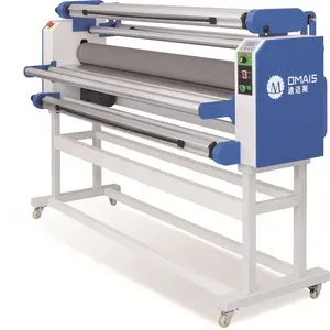 DMS-1700A Roll untuk Roll Stabilitas Tinggi Roller Roller Panas Dingin Film Pvc Otomatis Laminator
