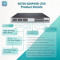 HW S5735-S24P4XEZ-V2 1000Mbps 30-Port Ethernet-Switch mit VLAN QoS SNMP Unterstützung - Auf Lager