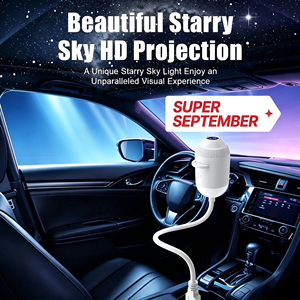 USB-Sternprojektor Galaxie-Nachtlicht Auto-Innenraum-Atmosphärenlampe für Schlafzimmerdekoration - Product Image 1