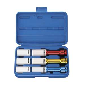 FERVI - I306 Long <b>impact</b> <b>socket</b> set (3 pcs.) - EAN 8012667278212 <b>IMPACT</b> <b>SOCKETS</b> AND ACCESSORIES - Product Image 1