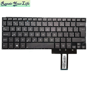 Nuevo teclado negro SP español LA UK CZ para portátil ASUS UX32 UX32A UX32VD UX31A 0KNB0-3628SP00 reemplazo de teclado tecla Big Enter - Product Image 6