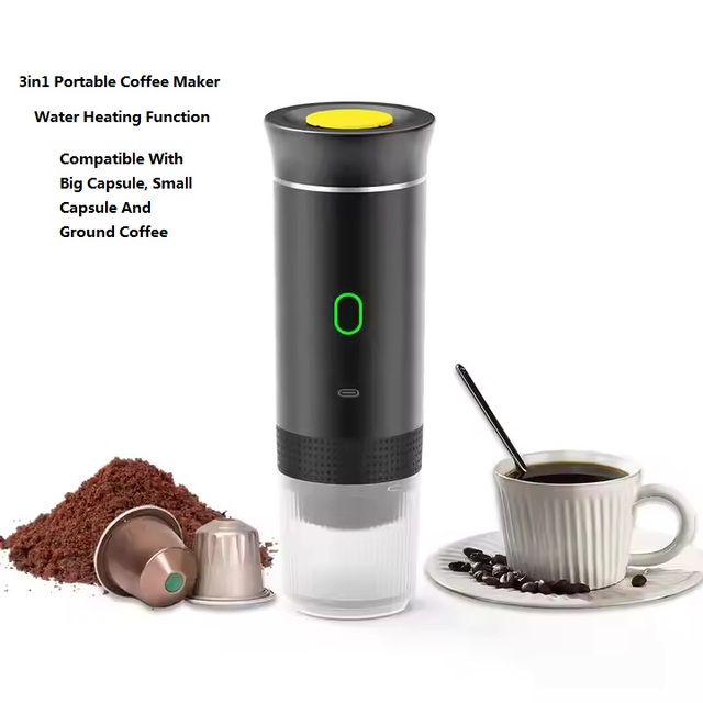 2025 Portable Espresso Machine Heating Water Rechargeable Automatic Electric Espresso Coffee Machine