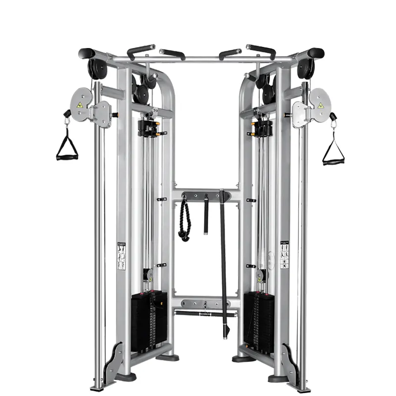 High quality cable motion commercial dual adjustable pulley gym fitness equipment