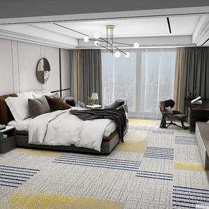 Alfombra Axminster de Lana y Nylon, Antimanchas, Antiestática, de Color Sólido y Trenzada, para Salas de Conferencias y Uso Comercial - Product Image 5