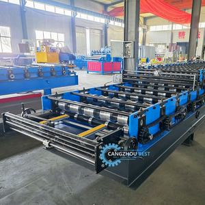 南非流行的全自动686梯形762波纹屋面双层机 - Product Image 5