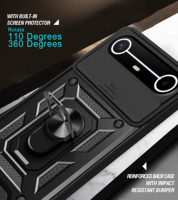 Coques de téléphone portable antichoc avec protection coulissante pour appareil photo pour Tecno Pova Slim 5G Spark Slim 4G 2025, coque arrière en plastique TPU
