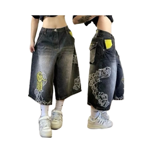 Người Đàn Ông Của 100% Bông Lederhosen Quần Short Chính Hãng Da Bò Cao Phía Trước Thêu Bên Trở Lại Túi Vành Đai Vòng Rắn Mô Hình Cổ Điển - Product Image 2