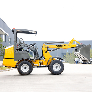 고품질 미니 로더 EPA 쿠보타 엔진 토목 공사 디젤 전지형 4륜 구동 로더 - Product Image 4