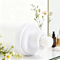 120ml 100ml 50ml 30ml 50g 30g vide en plastique rond givré lotion cosmétique bouteille pompe bouteille pour bouteilles de soins de la peau
