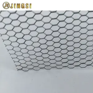 Decorative Small Honeycomb Expanded Steel Metal Mesh