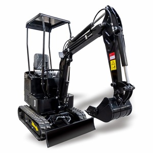 Miniexcavadora de cadenas de 1 tonelada y 2 toneladas, máquina compacta de excavación hidráulica para uso en construcción de huertos - Product Image 1
