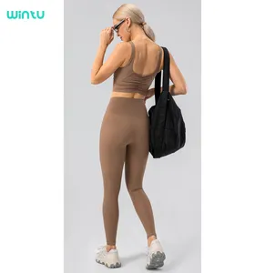 Quần Legging Spandex / Nylon Bán Chạy Quần Áo Quần Áo Thể Thao Chạy Bộ