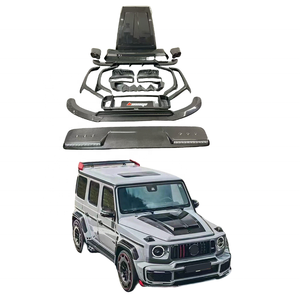VENTE FLASH Kit carrosserie Bra Bus Rocket 900 pour Mercedes-Benz W464 G63 B900 Rocket900, kit de mise à niveau en fibre de carbone sèche g63-body-kit-brabus - Product Image 1