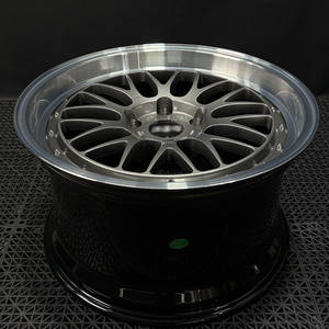 Jantes forgées LM noires et grises 5x114.3 5x112 5x120 Deep Dish pour voitures particulières <span class=keywords><strong>BBS</strong></span> LM BMW Audi GT F80 F90 E46 M3 M4 F30 - Product Image 4