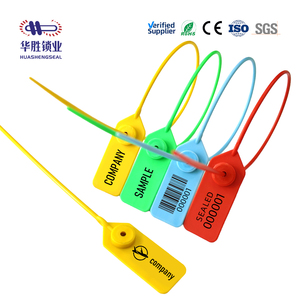 Sceau de sécurité en plastique jetable robuste et numéroté pour camions-citernes chimiques résistants aux acides, avec verrouillage et <span class=keywords><strong>suivi</strong></span> - Product Image 2