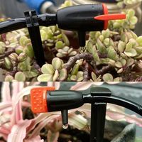 Goutteur réglable 4-7 micro-tubes pour l'irrigation des cultures agricoles, intégration eau-engrais, pièces d'irrigation goutte à goutte