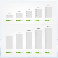 Baterai Growatt ARK Low Voltage Stack 2.5kwh 10kwh 15kwh 20kwh 25kwh 51.2V untuk Sistem Penyimpanan Energi Rumah Tangga