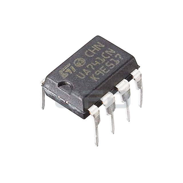 UA741 DIP-8 Operational Amplifier IC Through Hole Electronic Components General Purpose Operational Amplifier UA741