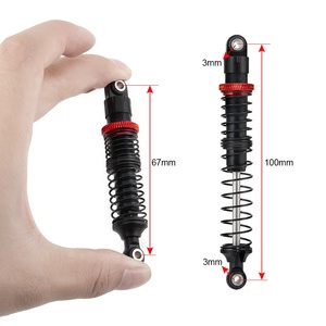 Amortiguadores de Metal de Aleación Ajustables con Aceite <span class=keywords><strong>D90</strong></span> <span class=keywords><strong>RC</strong></span> 90-120mm, Alimentados por Batería, para Autos <span class=keywords><strong>RC</strong></span> SCX10 Wraith Escala 1:10 - Product Image 4