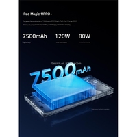 Dernier modèle 2025 pour Red Magic 11 Pro Plus 5G, téléphone de jeu Snapdragon 8 Gen 5 Ultra Octa Core CDMA, écran OLED 144Hz en anglais