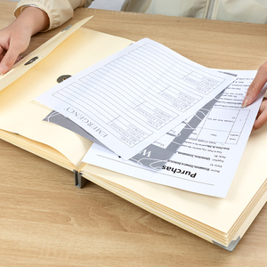 Borsa Portadocumenti AMARUI Manila <span class=keywords><strong>A4</strong></span> Personalizzata con Stampa UV, Rilegatura Colorata per Organizzare Documenti Importanti e Certificati di Nascita OEM - Product Image 4