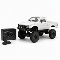 Camionnette RC 4x4 télécommandée, style vintage, tout-terrain, avec barre de protection, homologuée EN71 CE, jouet de qualité supérieure pour adultes
