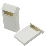 Paquet de 10 20 cigarettes vierges étanches personnalisées boîte de cigarettes vierges Slim Focus accessoires pour fumeurs ensemble de carton étui