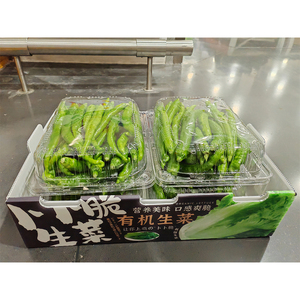 Yuexin xách tay tái sử dụng sóng carton với xử lý xách tay vận chuyển Hộp Chuối khoai tây màu xanh lá cây tiêu sóng thư mục loại - Product Image 3