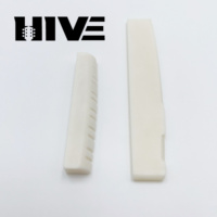 HIVE Wholesale White 49*9*6MM Ox Bone 12 String Guitar Nut for 12 String Guitar