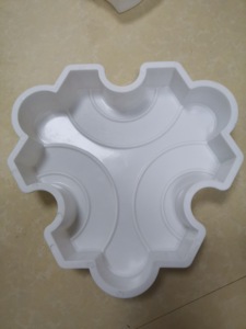 Stampi per blocchi di pavimentazione <span class=keywords><strong>in</strong></span> plastica durevole RF per pietre ad incastro stampo <span class=keywords><strong>in</strong></span> plastica per mattoni per pavimentazione <span class=keywords><strong>in</strong></span> calcestruzzo per pavimento - Product Image 2