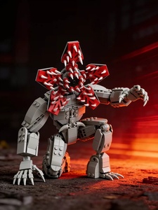 Nouveau modèle de construction en plastique de 40 pièces : Plante carnivore géante, Démon, Demogorgon, Vecna - Jouet de construction - Product Image 3