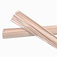 Lattes de bois carrées en pin sans fissures, sablées, pour support de jardin et décoration artisanale DIY