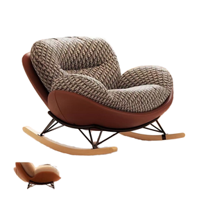 Hiện Đại Duy Nhất Ngủ Có Thể Ngả Lười Biếng Ghế Sofa Cho Người Lớn Bướm Rocking Cho Nhà Giải Trí Phòng Ngủ Ban Công Phòng Khách Làm Kim Loại - Product Image 1