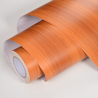Película decorativa de vinilo con efecto madera PVC para muebles, diseños de grano de madera, papel tapiz para sala de estar