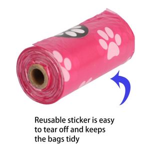 Sacs à déjections canines durables et étanches, imprimés sur mesure, pour fabricants en gros – 18 rouleaux – Fournitures pour chiens - Product Image 5