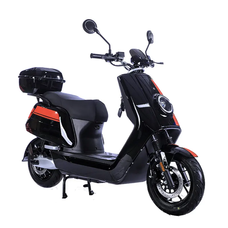 Süper akülü 2000W elektrikli motosiklet scooter ayak istirahat elektrikli bisiklet parçaları