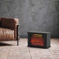 Usine personnalisée 1000W décoratif intérieur effet flamme cheminées électriques chauffage à vendre