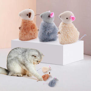 Giocattoli interattivi per gatti piccoli giocattoli di peluche topi gatto - Product Image 6