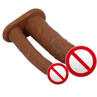 Pretty Love Dildo Doble con Correa para Hombre, 100% Impermeable, Juguete Sexual para Adultos, Ropa Interior con Pene Incorporado