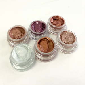 Fard à paupières gel pailleté imperméable 6 couleurs, illuminateur pigmenté, fini brillant lumineux, options de logo personnalisé clair et foncé - Product Image 1