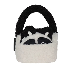 Bolso de Hombro de Felpa Sherpa con Diseño de Oso Adorable para Mujer, Bolso de Mano Casual Diario con Cremallera y Diseño de Dibujos Animados Sencillo y Moderno para Chicas - Product Image 3